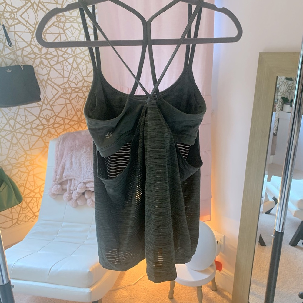Army Green Athleta YogaTop